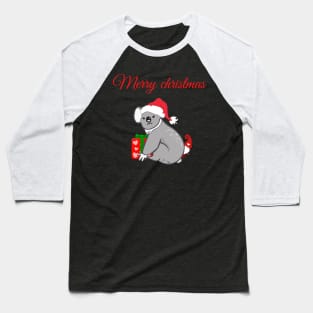 Australian christmas, cute koala Baseball T-Shirt